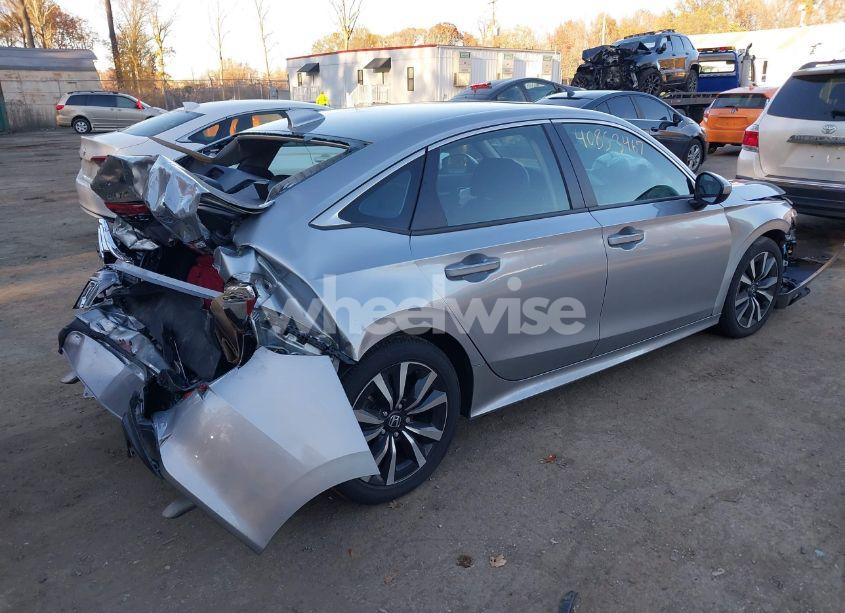 Photo 4 of 2023 Honda Civic EX /EX W/O BSI (VIN 2HGFE1F73PH309121)
