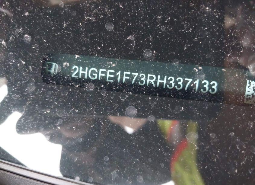 Photo 9 of 2024 Honda Civic EX (VIN 2HGFE1F73RH337133)