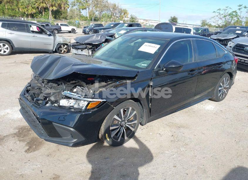Photo 2 of 2022 Honda Civic EX (VIN 2HGFE1F74NH319427)