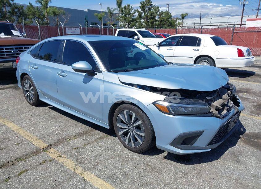 2022 Honda Civic EX (VIN 2HGFE1F76NH302970) main photo