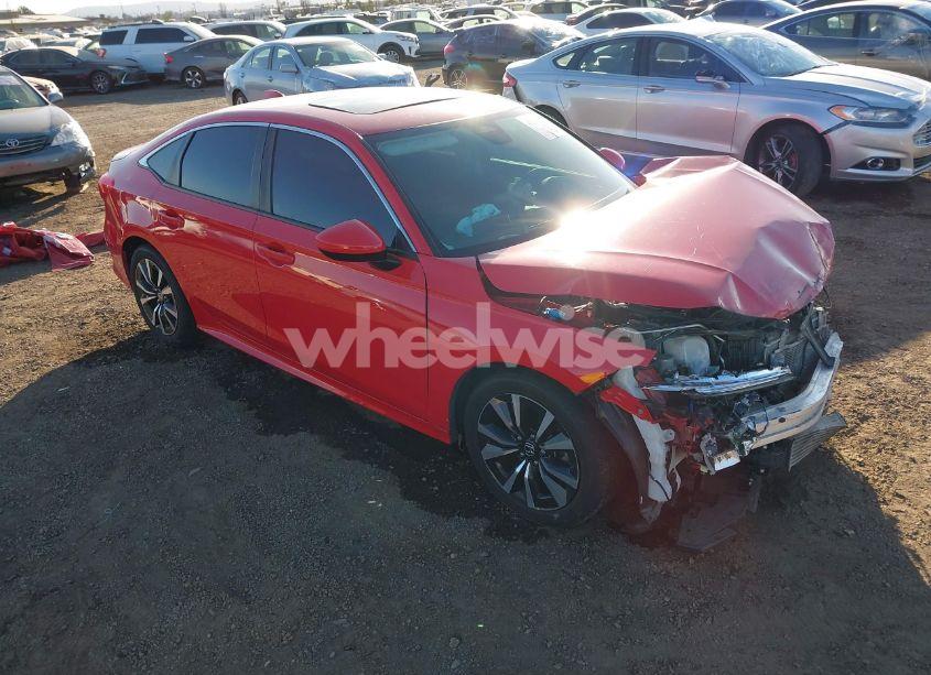 2022 Honda Civic EX (VIN 2HGFE1F76NH311748) main photo