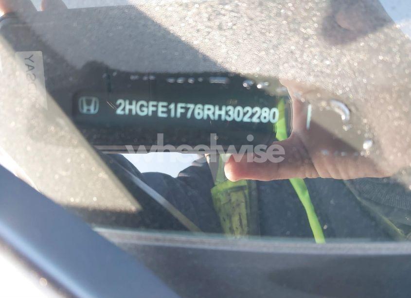 Photo 9 of 2024 Honda Civic EX (VIN 2HGFE1F76RH302280)