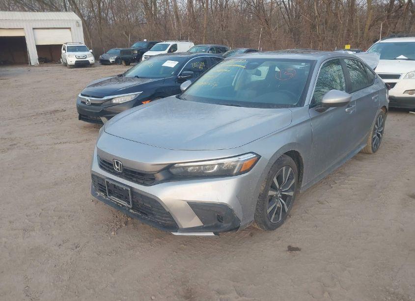 Photo 2 of 2022 Honda Civic EX (VIN 2HGFE1F77NH327098)