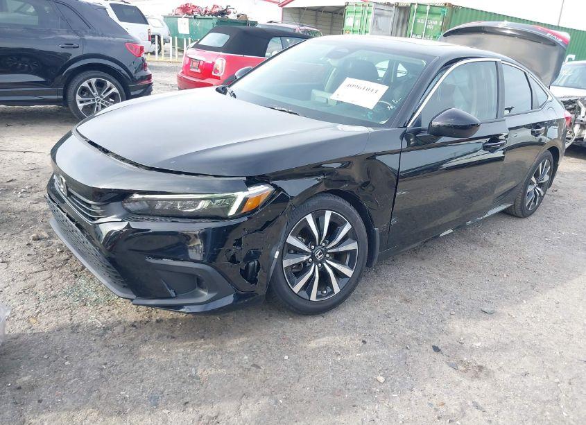 Photo 2 of 2022 Honda Civic EX (VIN 2HGFE1F78NH309659)