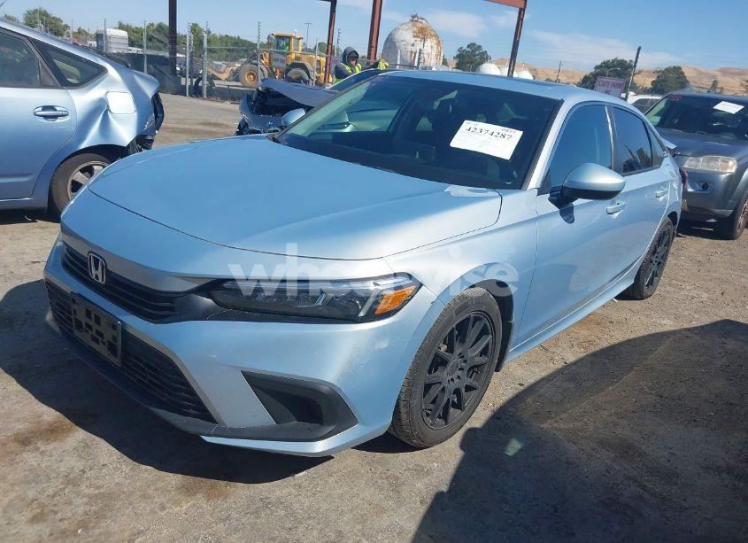 Photo 2 of 2022 Honda Civic EX (VIN 2HGFE1F78NH312500)