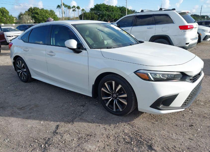 2022 Honda Civic EX (VIN 2HGFE1F78NH323299) main photo