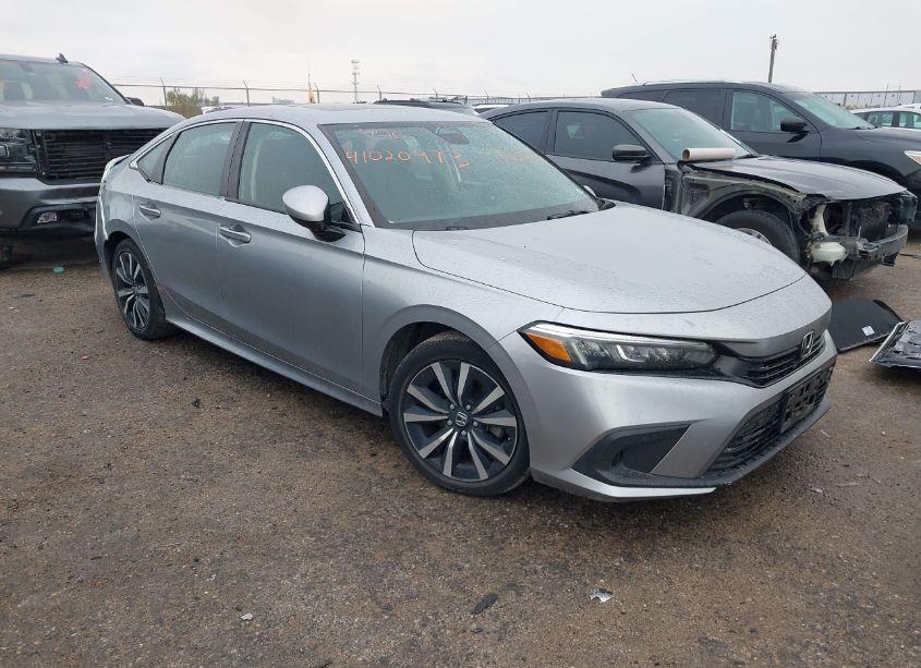 2022 Honda Civic EX (VIN 2HGFE1F78NH323576) main photo