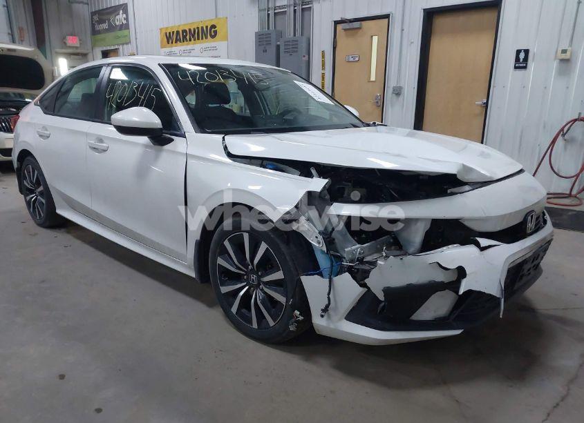 2022 Honda Civic EX (VIN 2HGFE1F78NH323948) main photo