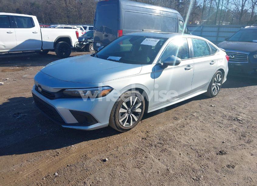 Photo 2 of 2022 Honda Civic EX (VIN 2HGFE1F79NH322128)