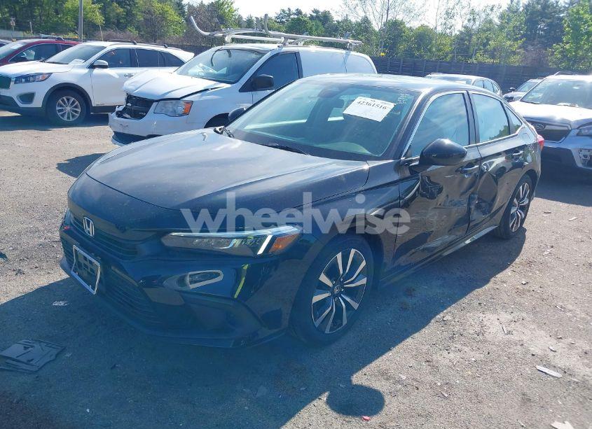 Photo 2 of 2022 Honda Civic EX (VIN 2HGFE1F79NH326437)