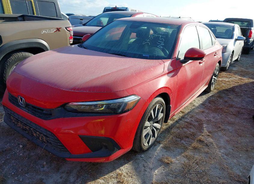 Photo 2 of 2022 Honda Civic EX (VIN 2HGFE1F7XNH306472)