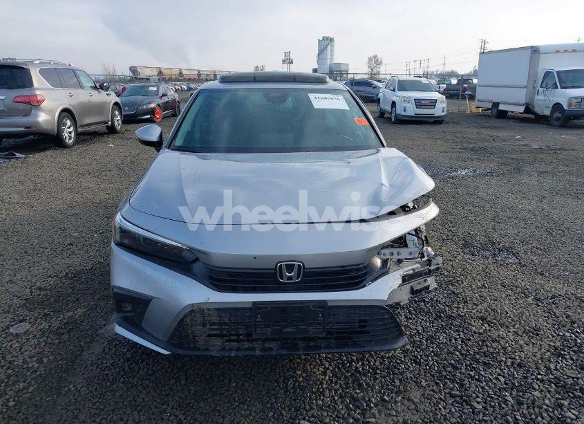 Photo 12 of 2022 Honda Civic TOURING (VIN 2HGFE1F90NH317191)