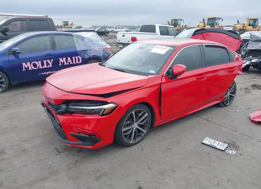 Photo 2 of 2023 Honda Civic TOURING (VIN 2HGFE1F91PH307546)