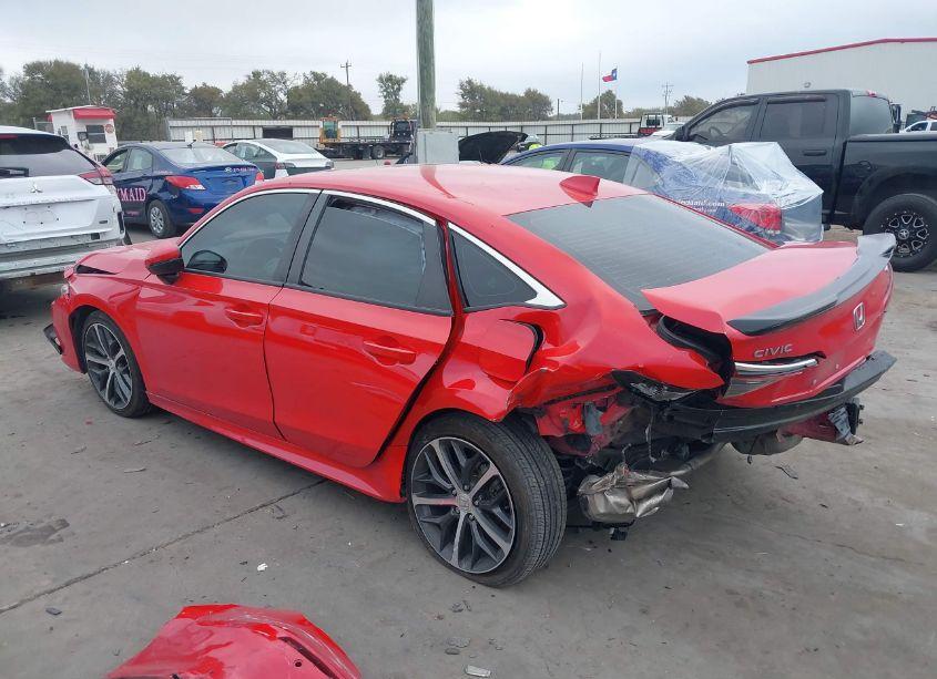 Photo 3 of 2023 Honda Civic TOURING (VIN 2HGFE1F91PH307546)