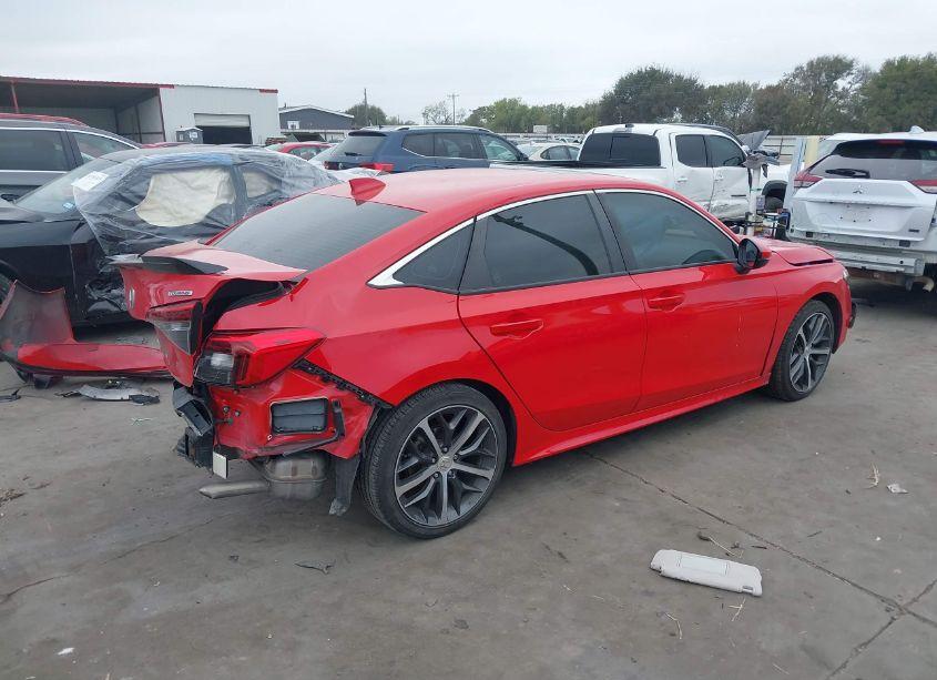 Photo 4 of 2023 Honda Civic TOURING (VIN 2HGFE1F91PH307546)