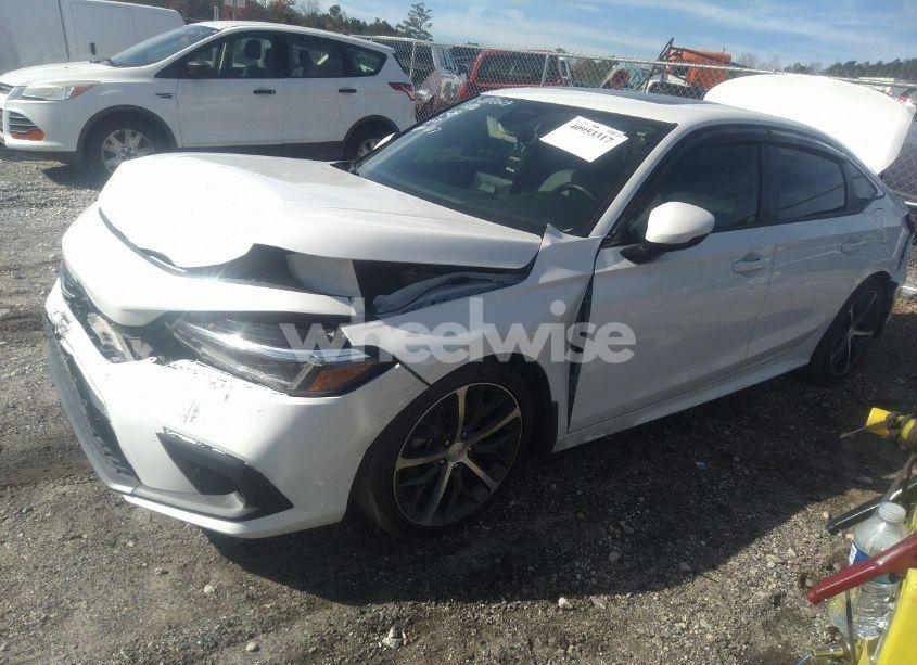 Photo 2 of 2023 Honda Civic TOURING (VIN 2HGFE1F91PH317817)