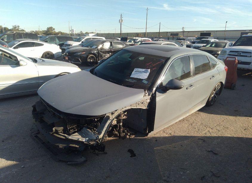 Photo 2 of 2023 Honda Civic TOURING (VIN 2HGFE1F92PH313761)