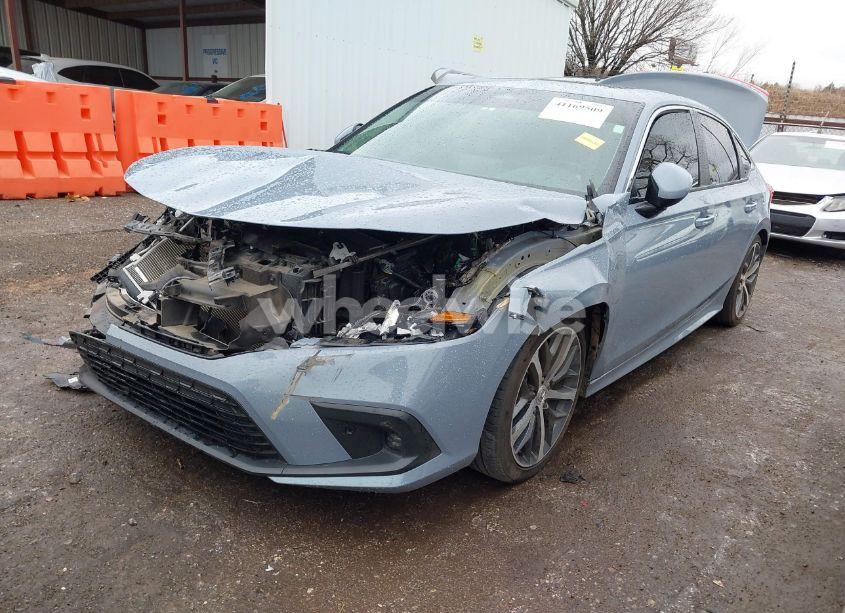 Photo 2 of 2022 Honda Civic TOURING (VIN 2HGFE1F93NH317542)