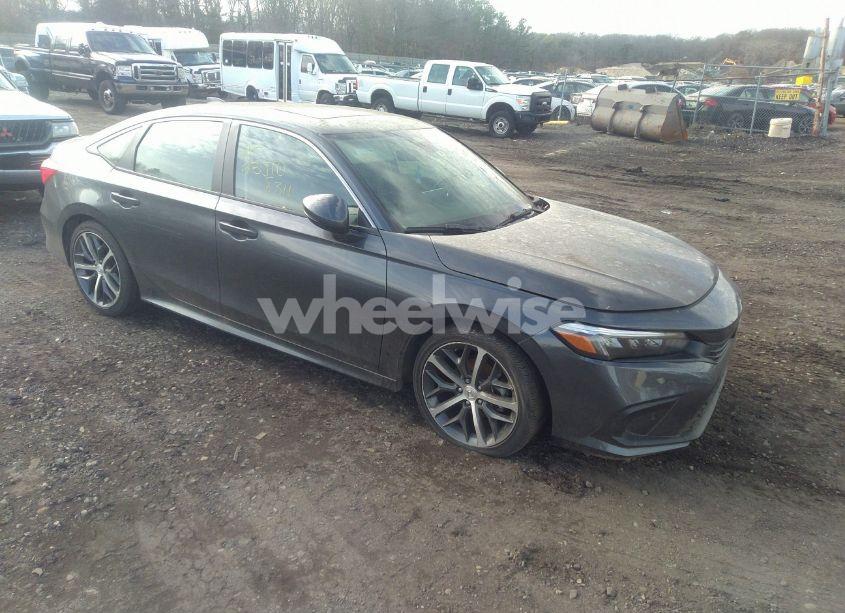 2022 Honda Civic TOURING (VIN 2HGFE1F95NH306297) main photo