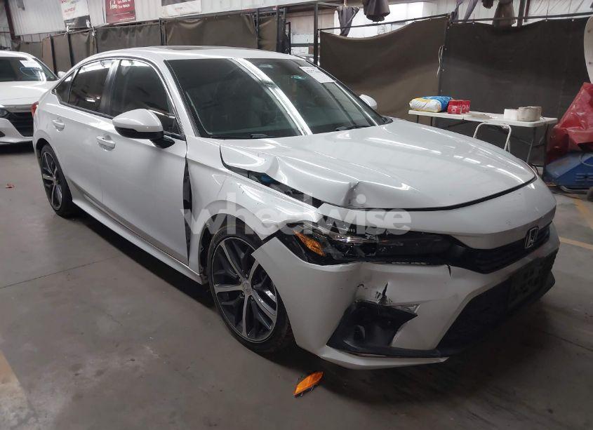 2022 Honda Civic TOURING (VIN 2HGFE1F96NH302825) main photo