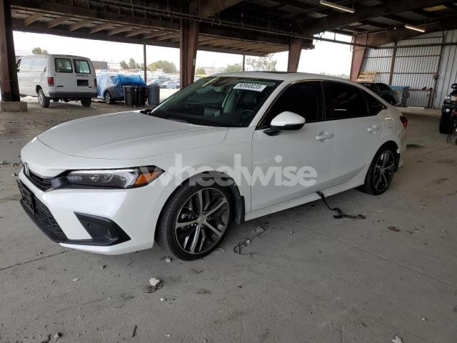 2022 HONDA CIVIC TOURING (VIN 2HGFE1F97NH300436) main photo