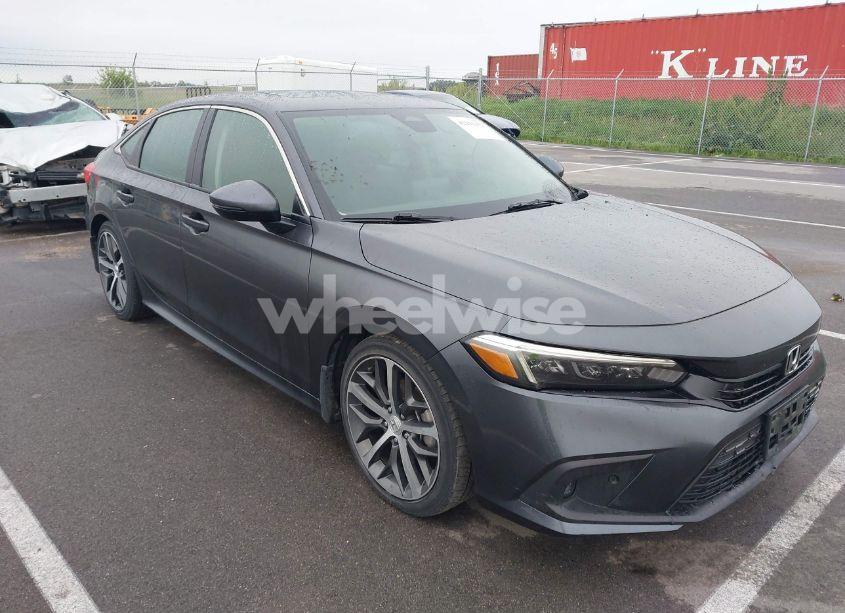 2022 Honda Civic TOURING (VIN 2HGFE1F97NH319651) main photo