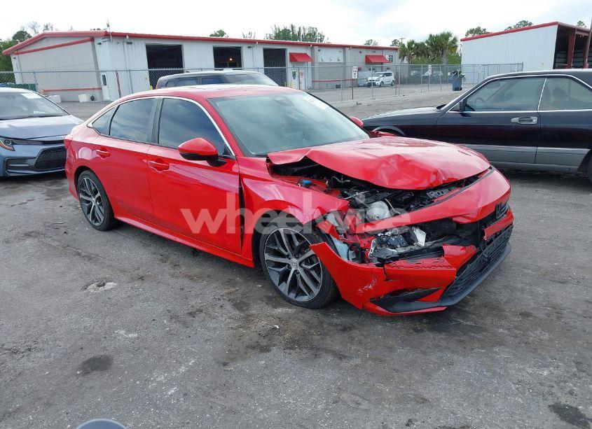 2022 Honda Civic TOURING (VIN 2HGFE1F98NH305984) main photo