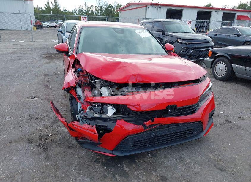 Photo 6 of 2022 Honda Civic TOURING (VIN 2HGFE1F98NH305984)