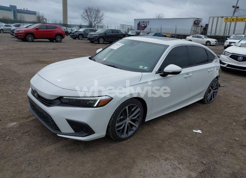 Photo 2 of 2023 Honda Civic TOURING (VIN 2HGFE1F98PH324361)