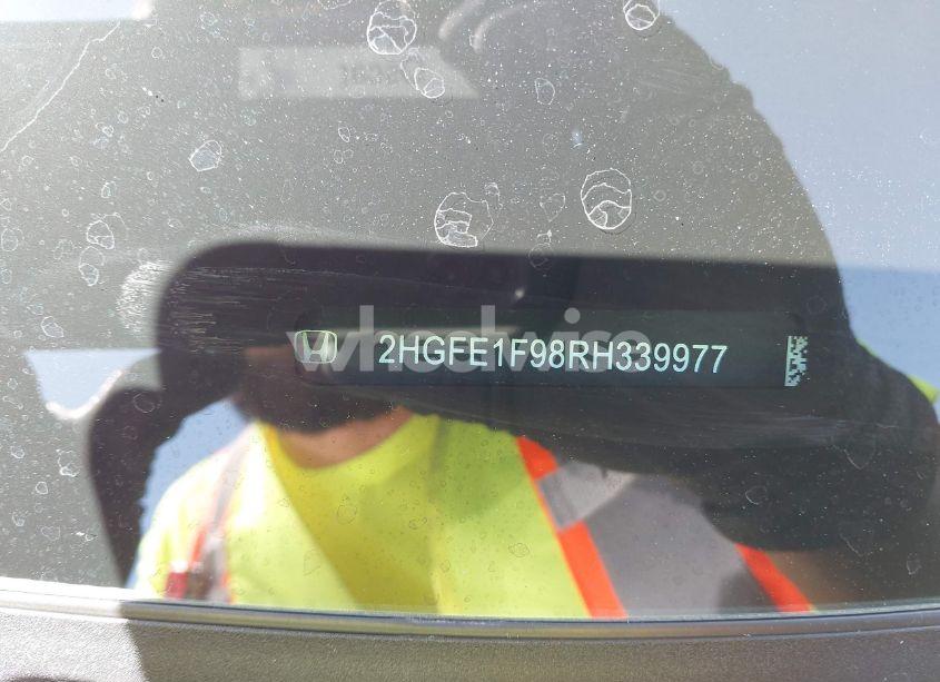 Photo 9 of 2024 Honda Civic TOURING (VIN 2HGFE1F98RH339977)