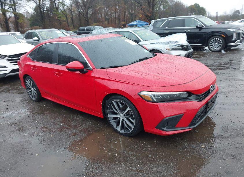 2022 Honda Civic TOURING (VIN 2HGFE1F99NH305721) main photo