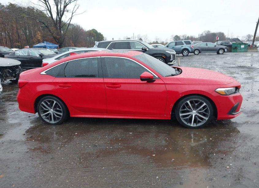 Photo 13 of 2022 Honda Civic TOURING (VIN 2HGFE1F99NH305721)