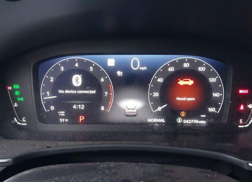 Photo 7 of 2022 Honda Civic TOURING (VIN 2HGFE1F99NH305721)