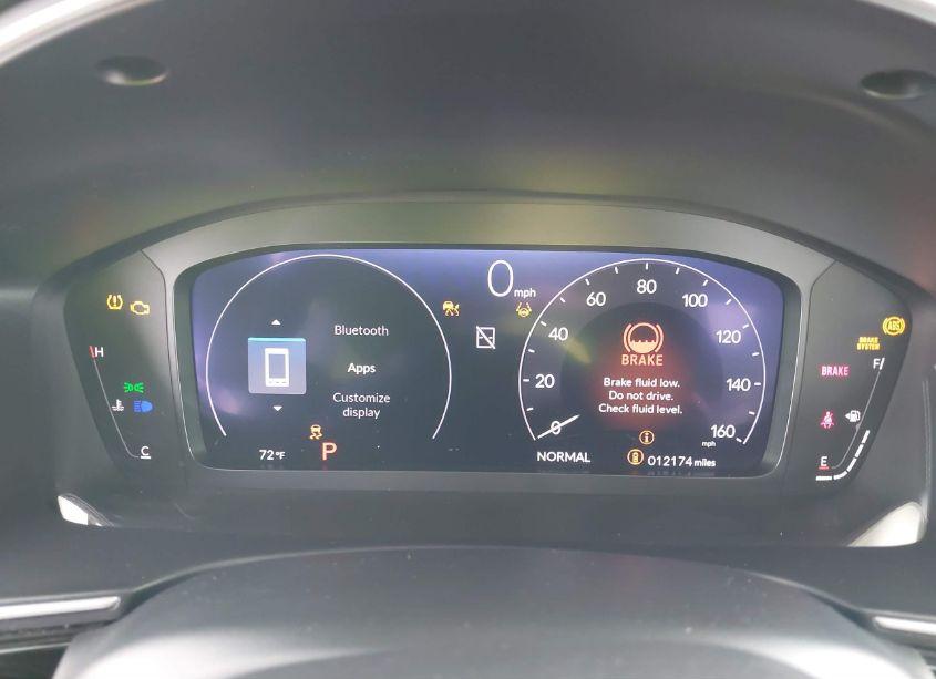 Photo 7 of 2022 Honda Civic TOURING (VIN 2HGFE1F99NH311227)