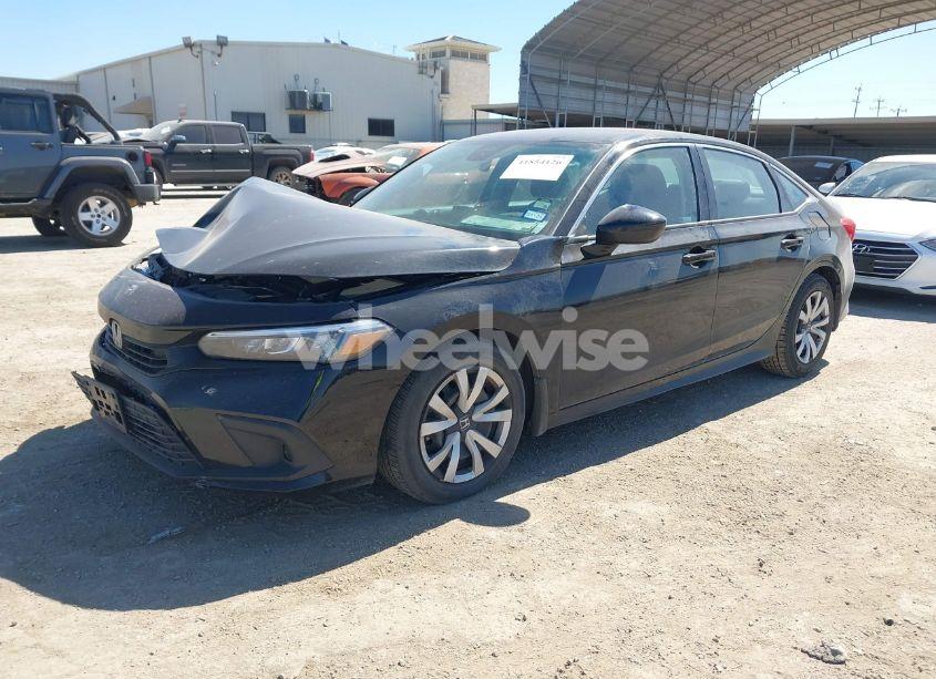 Photo 2 of 2022 Honda Civic LX (VIN 2HGFE2F20NH573453)