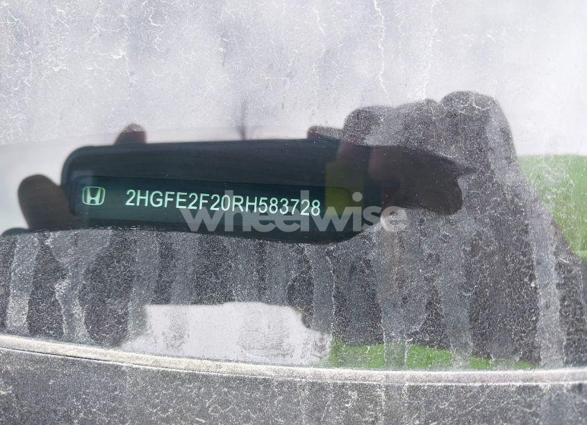 Photo 9 of 2024 Honda Civic LX (VIN 2HGFE2F20RH583728)