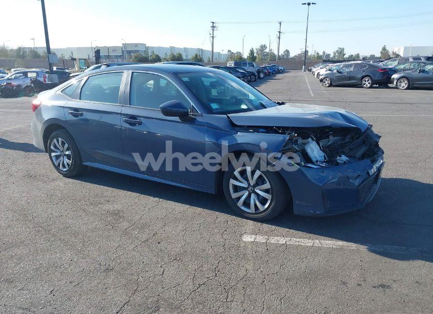 2025 Honda Civic LX (VIN 2HGFE2F20SH504984) main photo