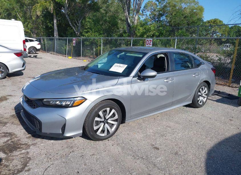 Photo 2 of 2025 Honda Civic LX (VIN 2HGFE2F20SH520456)