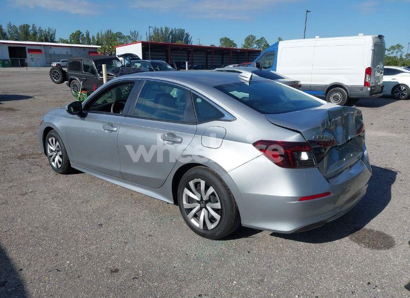 Photo 3 of 2025 Honda Civic LX (VIN 2HGFE2F20SH520456)