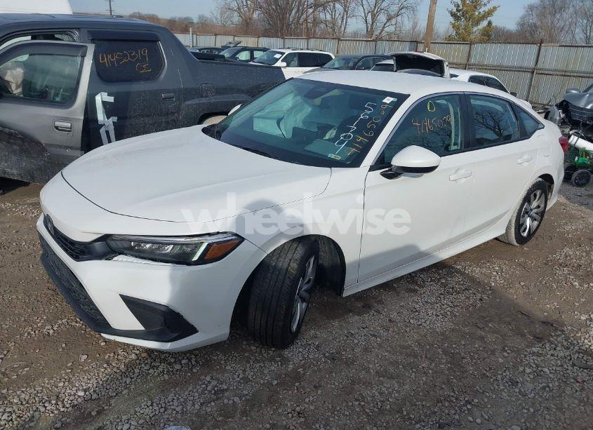 Photo 2 of 2023 Honda Civic LX (VIN 2HGFE2F21PH561704)