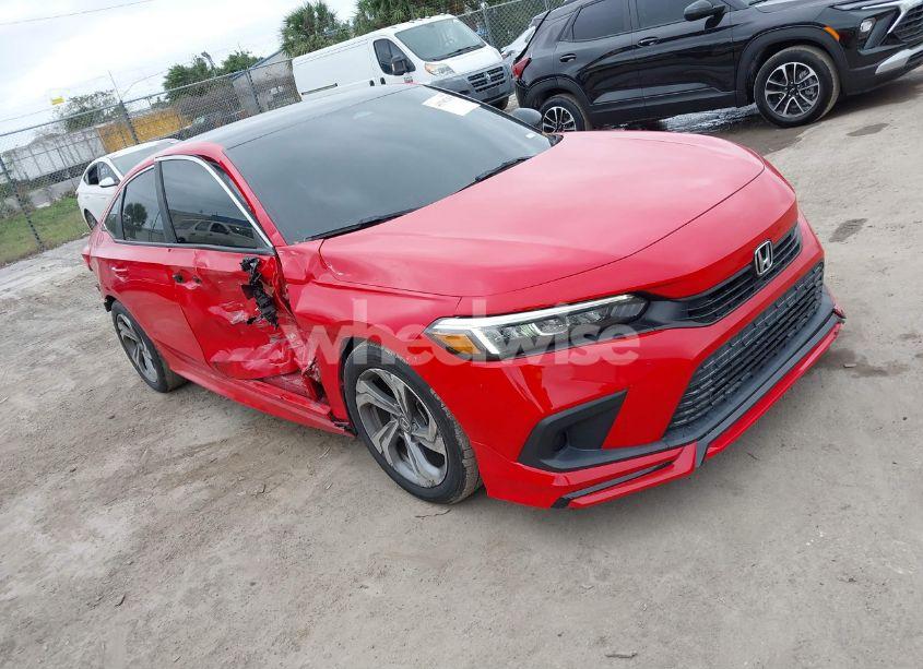 2022 Honda Civic LX (VIN 2HGFE2F22NH542382) main photo