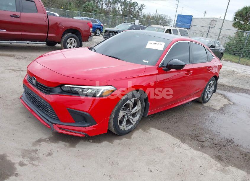 Photo 2 of 2022 Honda Civic LX (VIN 2HGFE2F22NH542382)