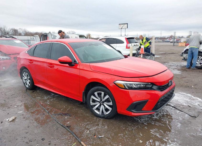 2022 Honda Civic LX (VIN 2HGFE2F22NH595759) main photo