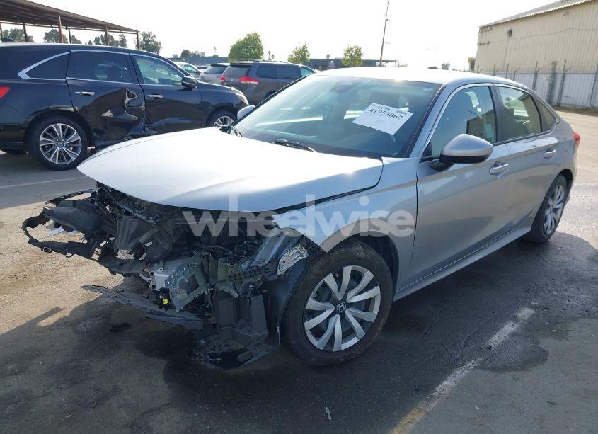 Photo 2 of 2023 Honda Civic LX (VIN 2HGFE2F22PH539548)