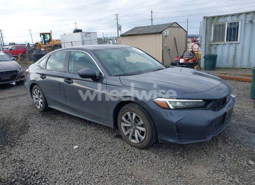 2025 Honda Civic LX (VIN 2HGFE2F22SH529563) main photo