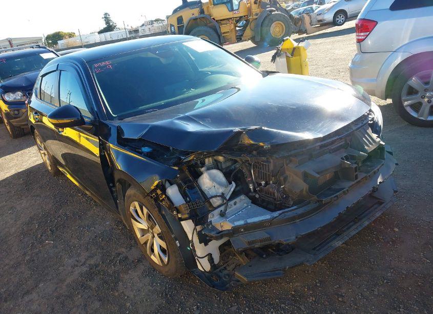 2022 Honda Civic LX (VIN 2HGFE2F23NH563340) main photo
