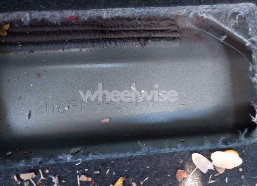 Photo 9 of 2023 Honda Civic LX (VIN 2HGFE2F23PH562045)