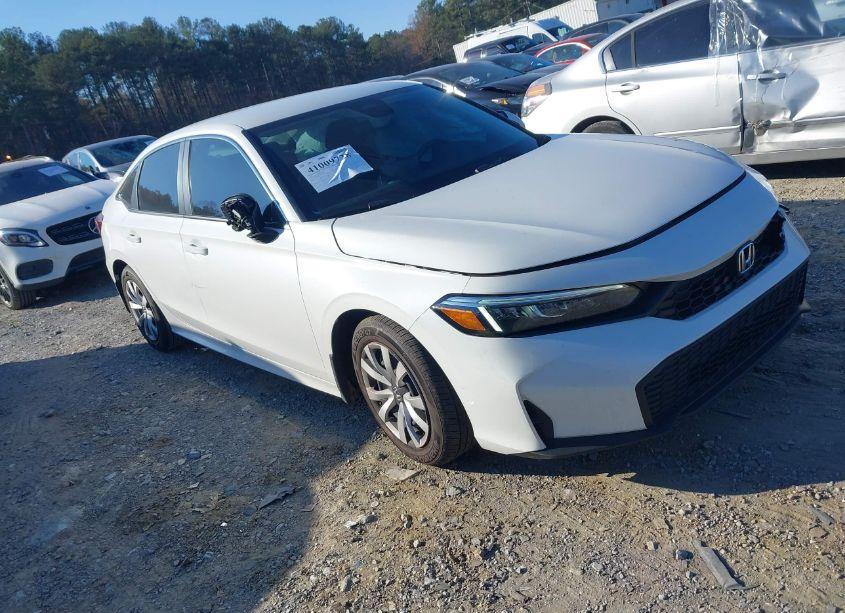 2025 Honda Civic LX (VIN 2HGFE2F23SH513498) main photo