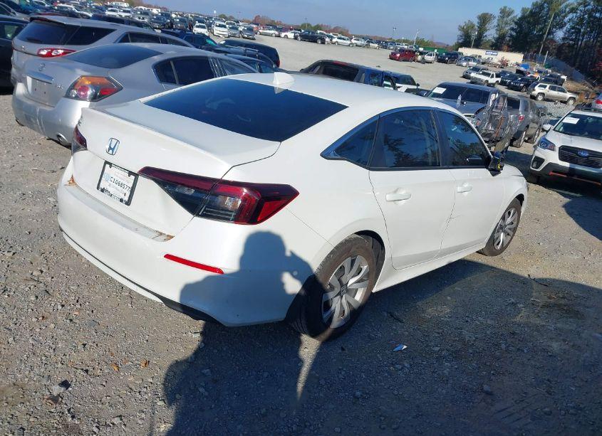 Photo 4 of 2025 Honda Civic LX (VIN 2HGFE2F23SH513498)