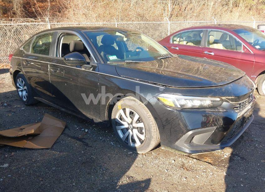 2022 Honda Civic LX (VIN 2HGFE2F24NH513823) main photo